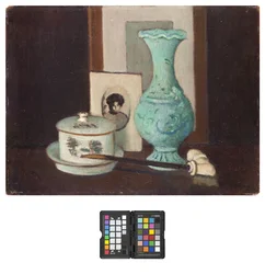 Nature morte avec pipe, 1926-28