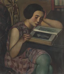 Jeune fille lisant, 1928