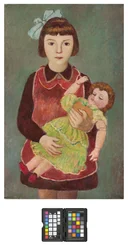Jeune fille avec poupée, 1928