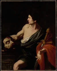 David avec la tête de Goliath
