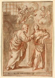 Dessin, Saint-Pierre et Sainte-Agathe, 1603-47