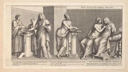 Mariage Aldobrandinien (partie gauche)