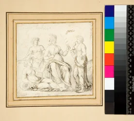 Athéna et trois femmes