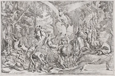 Le Triomphe de la peinture sur le Parnasse