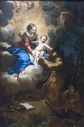 Vision de Marie à Saint François, c.1641