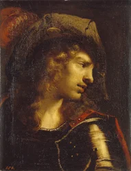 Tête du jeune guerrier