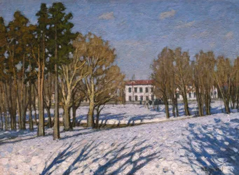 Le parc Petrowski à Moscou