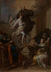 Un miracle de Saint Joseph de Cupertino, 1750