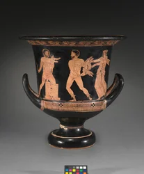 Calyx-Krater lucanien, vers 400 av. J.-C.