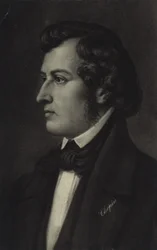 Frédéric Chopin, compositeur et pianiste polonais (1810-1849)