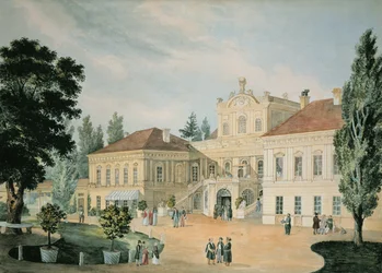 Palais de Pulawy, 1842