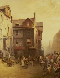 Maison de John Knox, High Street, Édimbourg, 1885