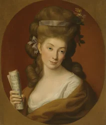 Portrait de la princesse Izabela Elżbieta Potocka, née Lubomirska 1736-1816