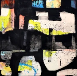 Couches graphiques abstraites