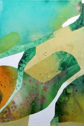 Paysage abstrait moderne
