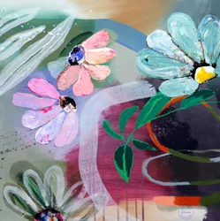 Des fleurs aux couleurs vives et picturales