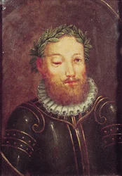 Portrait de Luis Vaz de Camoes (c.1524-80) XVIe-XVIIe siècle