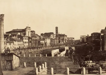 Le Forum, Rome, 1853-56