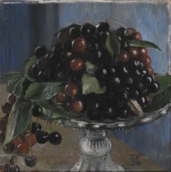 Cerises dans un bol de fruits. Civitá d