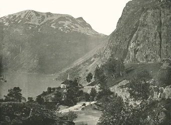 Merok, sur le Geirangerfjord, Norvège, 1895