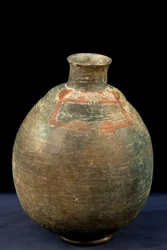 Vase globulaire / Culture Paracas (terre cuite)