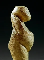 Préhistoire : statue de femme gravettienne du site de Kostenki
