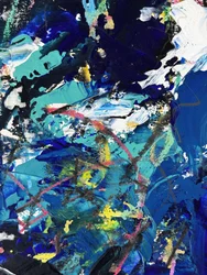 Texture abstraite bleu vif