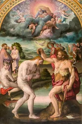 Le Baptême du Christ par Jean