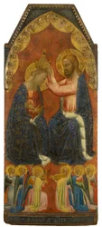 Le Couronnement de la Vierge, vers 1350