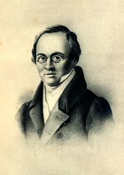 Portrait du poète Anton A. Delvig 1798-1831