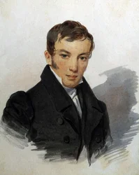 Portrait de Vassili Joukovski, poète russe