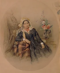Portrait de la baronne Iuliania Ivanovna Klodt von Jürgensburg, 1845