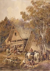 Les Chasseurs, 1863