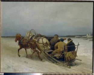 Troïka en hiver