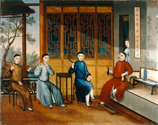 Un trio de musiciens