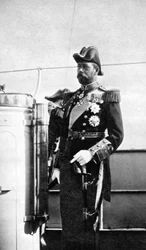 Le Prince de Galles 1865-1936, le futur roi George V, 1908