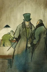 Vautrin, illustration pour Le Père Goriot, un roman d