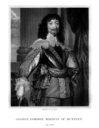 George Gordon, 2e marquis de Huntly, 1823