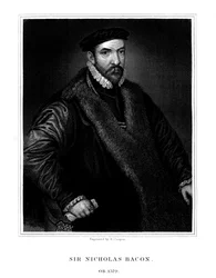 Sir Nicholas Bacon, homme politique anglais