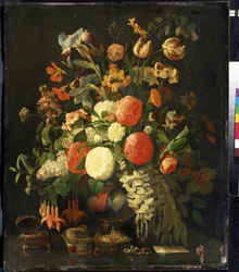 Bouquet de fleurs (Peinture de Rachel Ruysch)