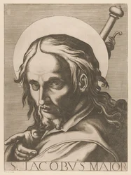 Saint Jacques le Majeur (série Christus, Maria et les douze apôtres, Il sacrato collegio apostolico)