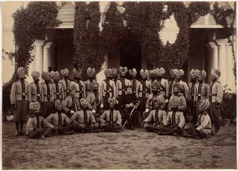 Détachement du bataillon de Bhopal à Indore