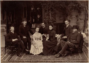 Son Honneur le lieutenant-gouverneur du Pendjab et sa suite, Shimla
