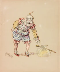 Billy Purvis volant le paquet