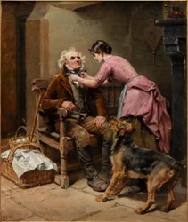 Préparation pour le marché, 1888