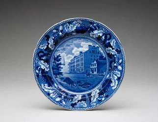 Assiette, vers 1831-1832