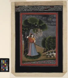 Une Nayika Aspirant à son Bien-Aimé, c.1790