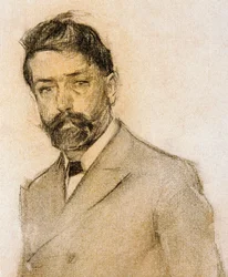 Portrait du peintre Lluis Graner (détail)