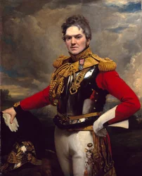 Capitaine Alexander McInnes, 2nd Life Guards, vers 1821