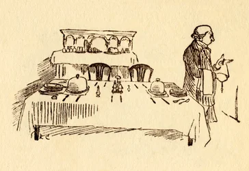 Table dressée à l